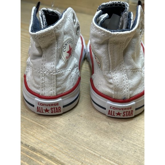 US5 / 12.5cm Converse CT Easy Slip Infant Shoes White-Navy Blue-Red 717663f - Picture 5 of 9